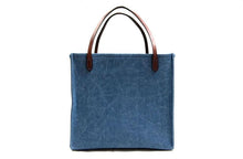 Load image into Gallery viewer, The Victory Canvas Bag - Denim Blue
