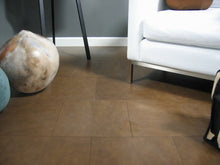 Load image into Gallery viewer, Flooring: Rainforest Collection Floating Recycled Leather Planks - Grizzly Chablis
