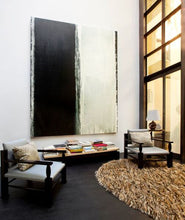 Load image into Gallery viewer, Flooring: Rainforest Collection Floating Recycled Leather Planks - Grizzly Noir

